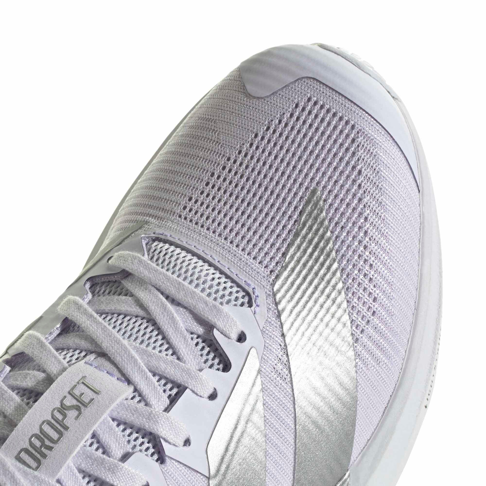 adidas Women's Adizero Dropset Pro Training Shoes - Frozen Purple/White - View 7