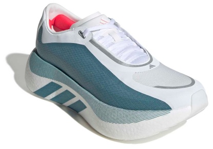 adidas Men's Hyperboost Edge Running Shoes - White/Petrol Mtlc/Lucid Red - View 6