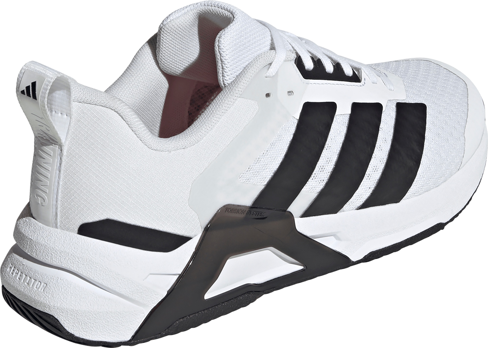 adidas Men's Dropset 3 Trainer Shoes - Ftwr White/Core Black/Red - View 6