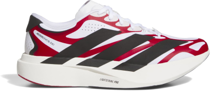 adidas Men's Adizero EVO SL EXO NC State Running Shoes - Ftwwht/Tmpwrd/Cblack - View 1