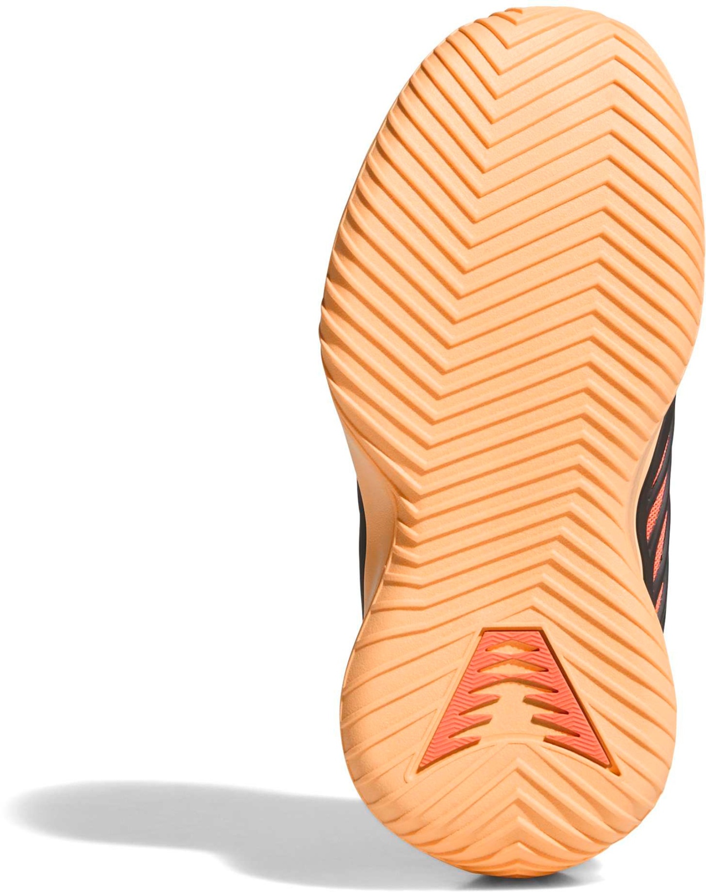 adidas Kids' Preschool Believe That. 1 Basketball Shoes - Acid Orange/Core Black/Acid Red - View 3