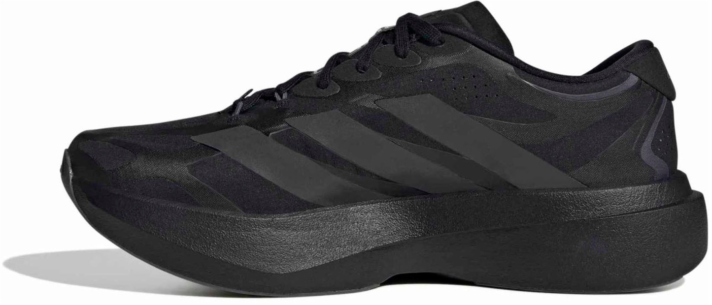 adidas Men's Adizero EVO SL EXO Running Shoes - Core Black/Night Grey/Iron Met - View 4