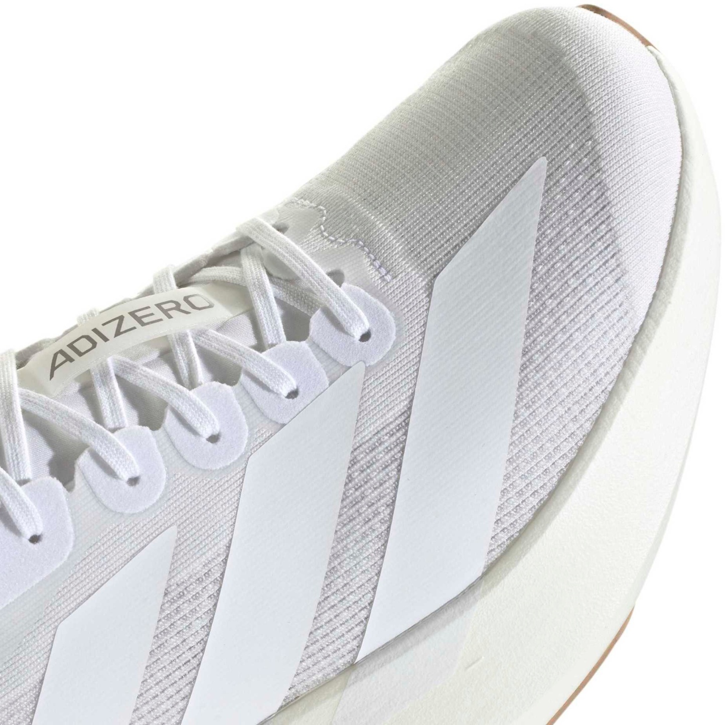 adidas Men's Adizero EVO SL Running Shoes - Ftwr White/Ftwr White/Warm Sandstone - View 10