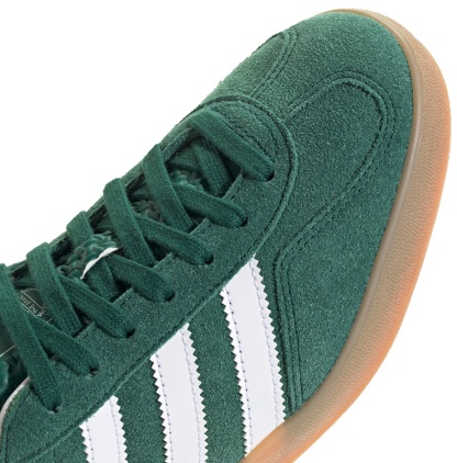 adidas Men's Gazelle Indoor Shoes - Collegiate Green/White/Gum - View 9