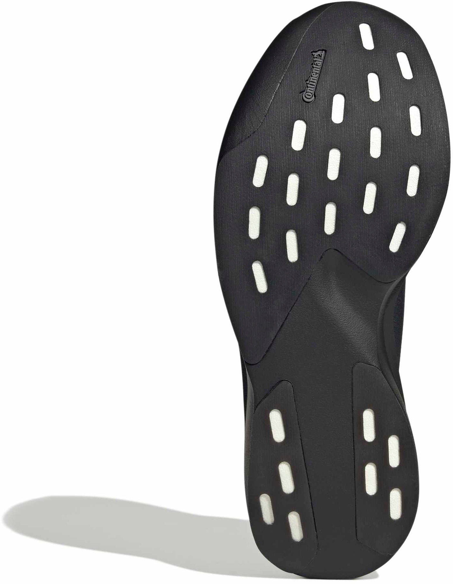 adidas Men's Adizero EVO SL Zip Running Shoes - Black/Grey/Silver Mtllc - View 3