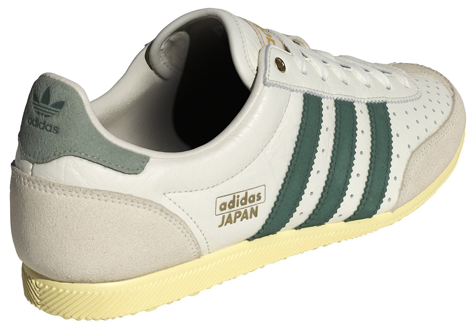 adidas Women's Japan Shoes - Off White/Collegiate Green/Orange Tint - View 6