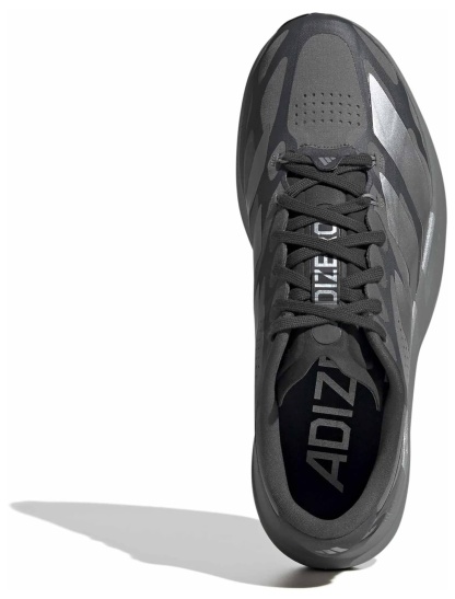 adidas Men's Adizero EVO SL EXO Running Shoes - Grey/Silver Mtllc/Grey - View 2