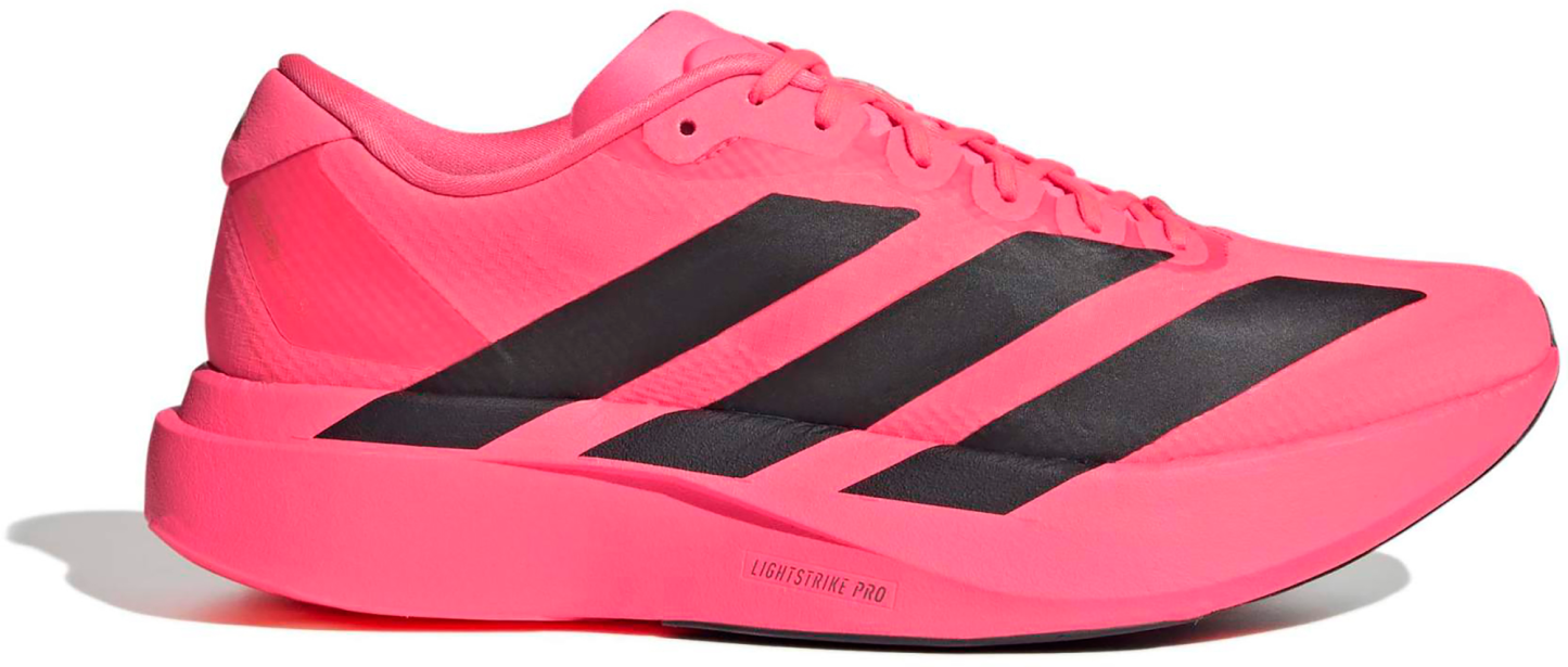 adidas Men's Adizero EVO SL Woven Running Shoes - Solar Turbo/Black/Carbon - View 1