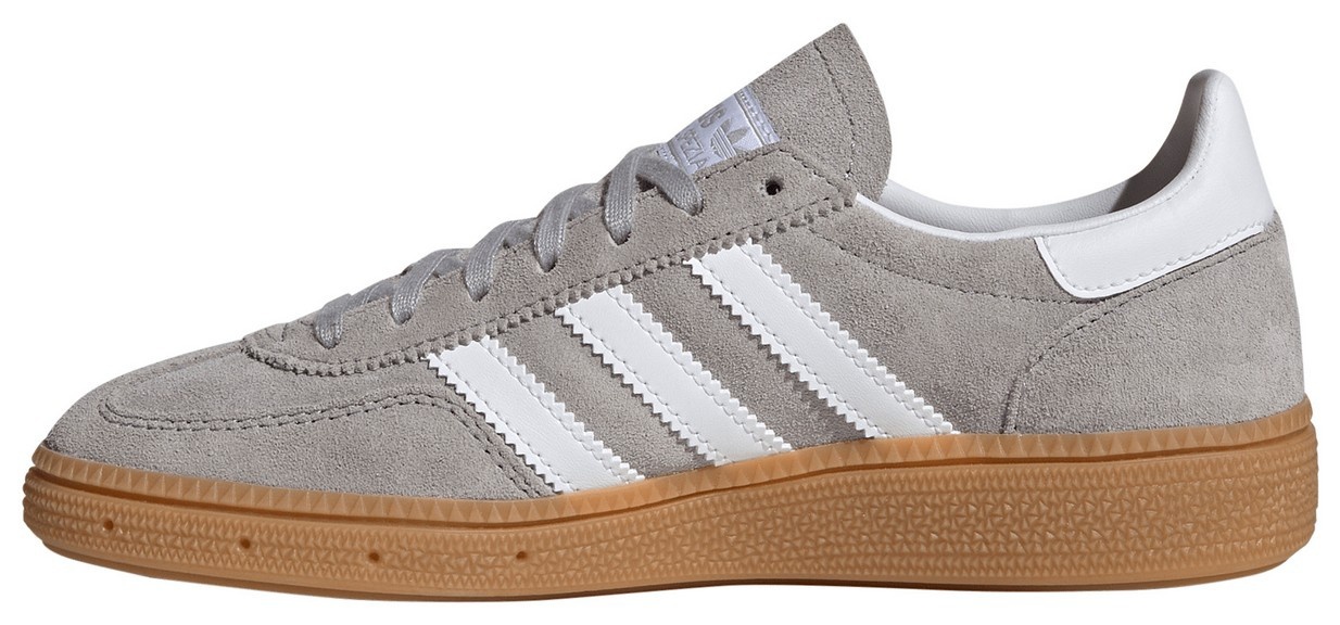 adidas Kids' Grade School Handball Spezial Shoes - Grey/White/Gum - View 4