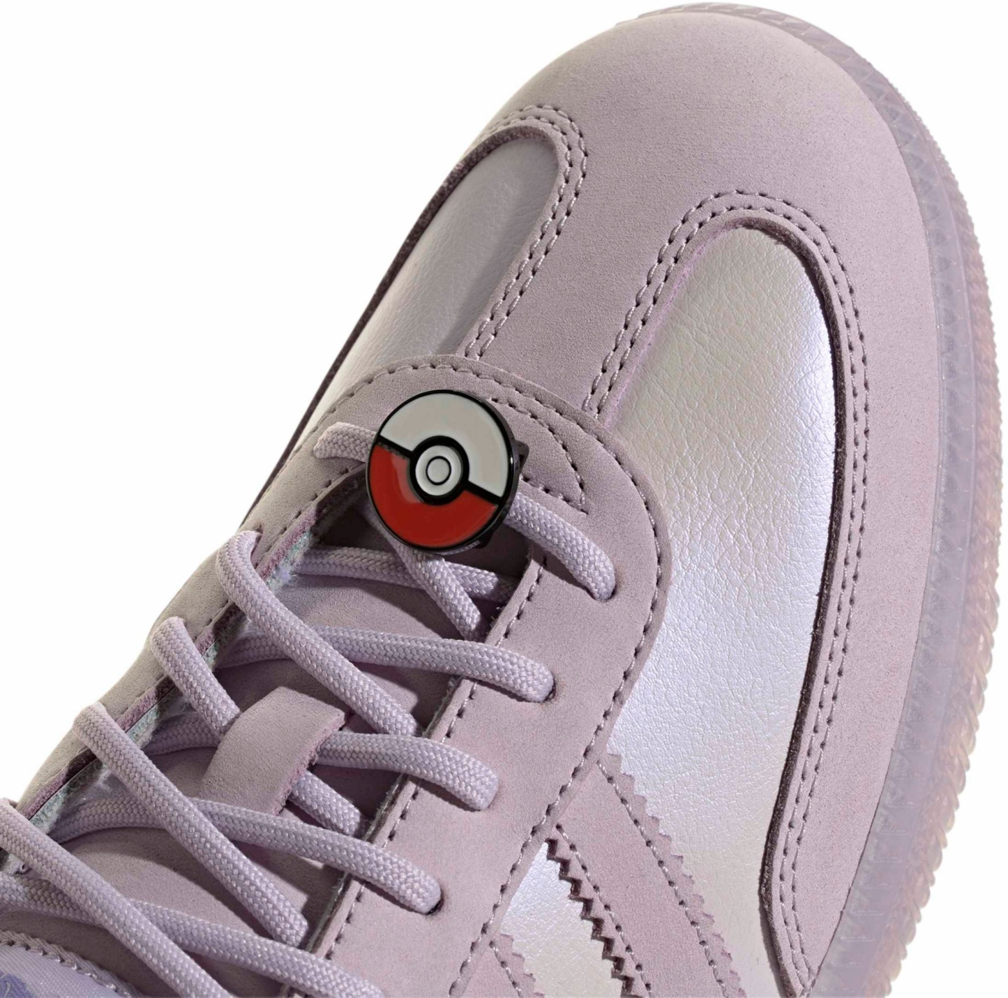 adidas x Pokémon Samba OG Shoes - Ice Lavender/Violet Fusion - View 8