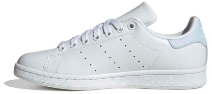 adidas Originals Women's Stan Smith Shoes - White/Crystal Sky - View 4