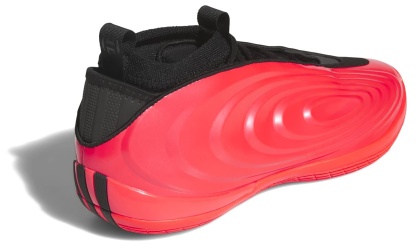 adidas Harden Volume 10 'Ruby' Basketball Shoes - Pure Ruby/Core Black/Solar Lemon - View 6