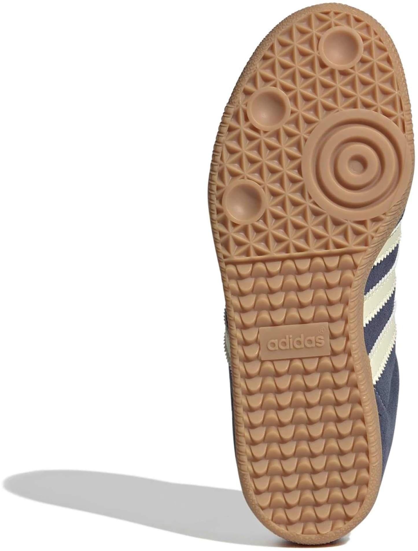 adidas Kids' Grade School Samba OG Shoes - Night Indigo/Warm Vanilla/Gum 2 - View 3