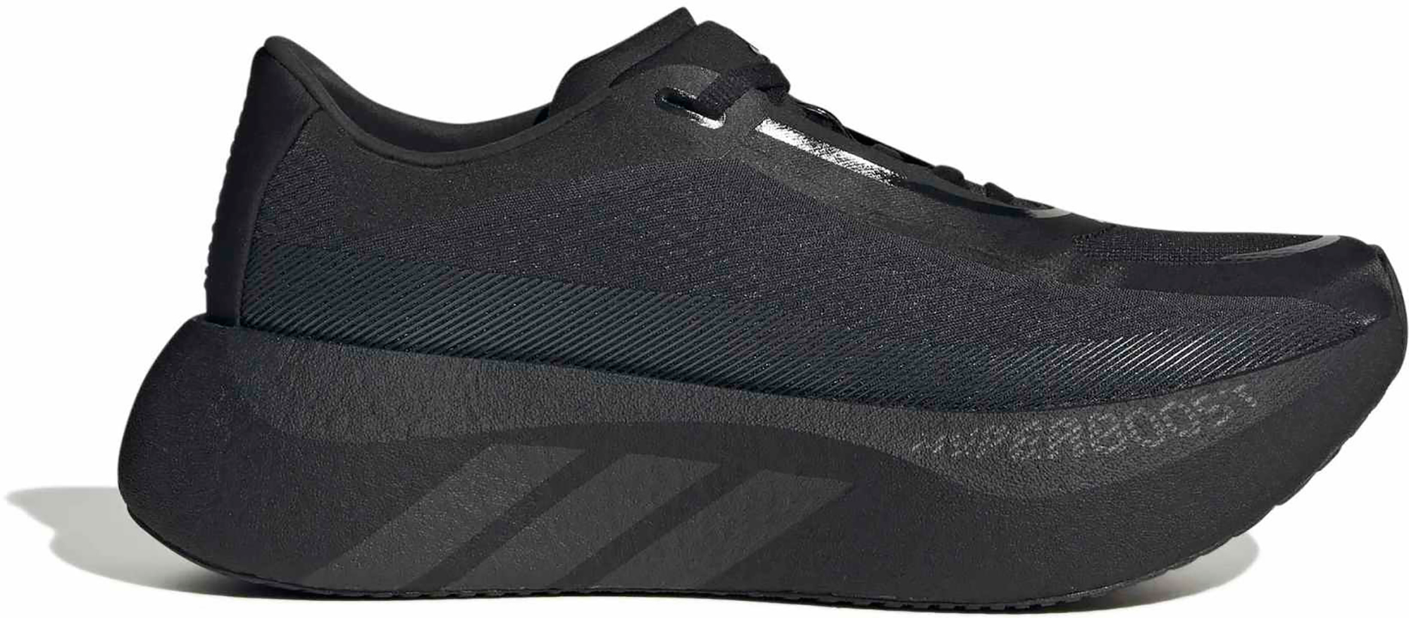 adidas Women's Hyperboost Edge Running Shoes - Black/Carbon - View 1