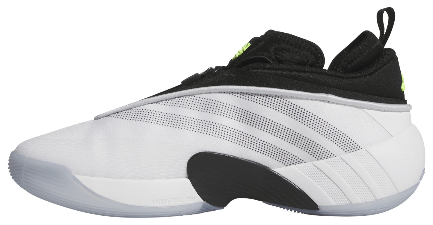 adidas D.O.N. Issue #7 Basketball Shoes - White/Black/White - View 7