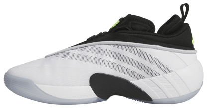 adidas D.O.N. Issue #7 Basketball Shoes - White/Black/White - View 7