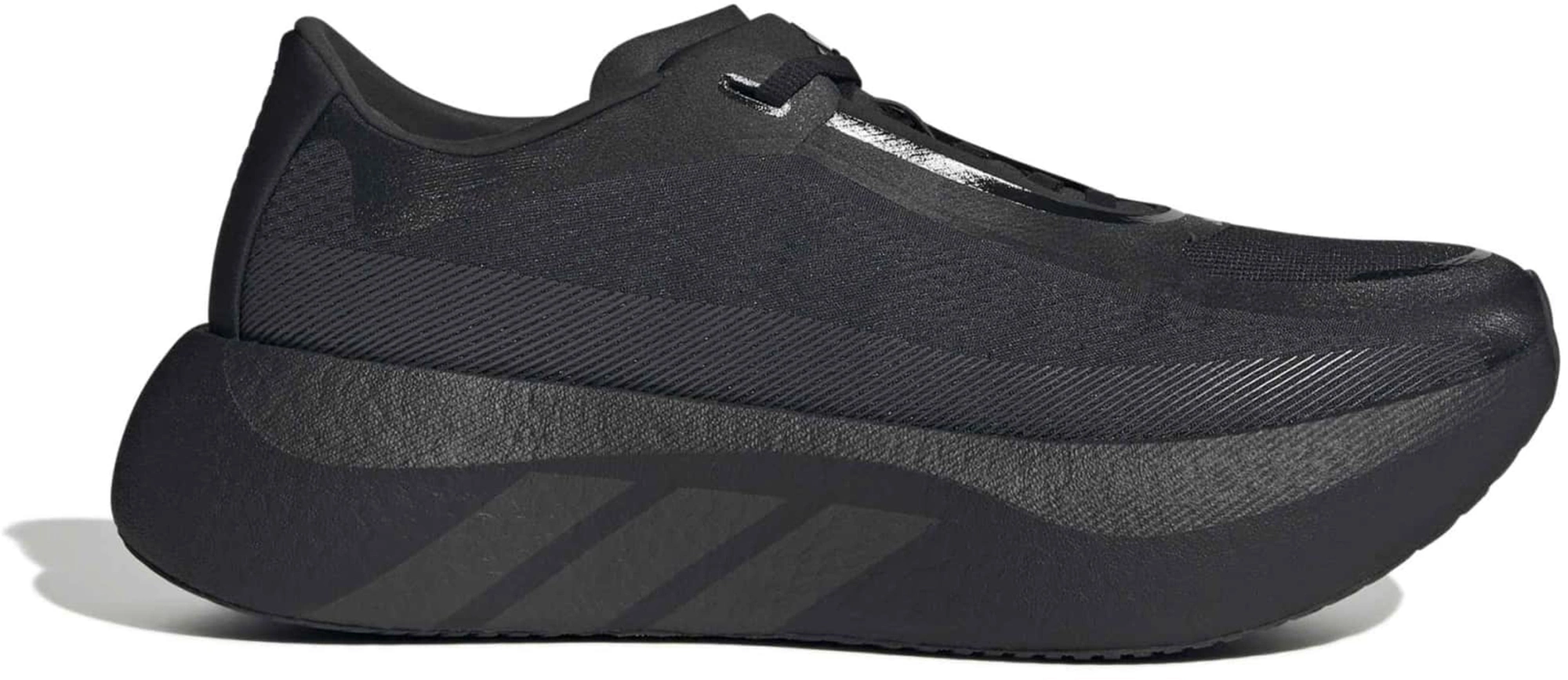 adidas Men's Hyperboost Edge Running Shoes - Black/Black - View 1