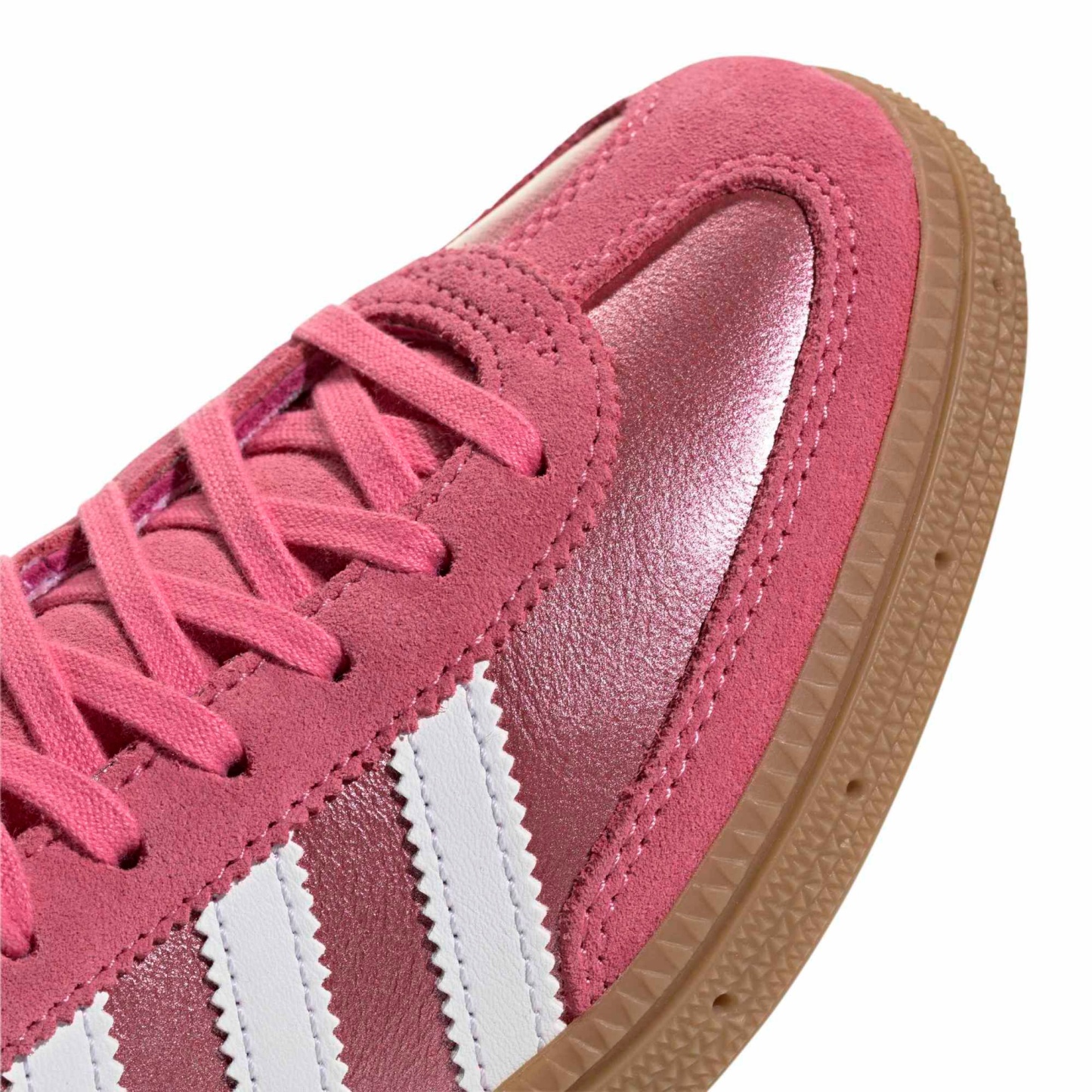 adidas Kids' Grade School Handball Spezial Shoes - Pink Fusion/White/Gum - View 8