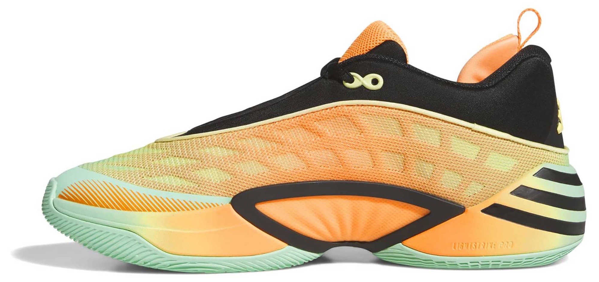 adidas D.O.N. Issue #8 'Panama' Basketball Shoes - Lucid Tangerine/Core Black/Pulse Mint - View 5