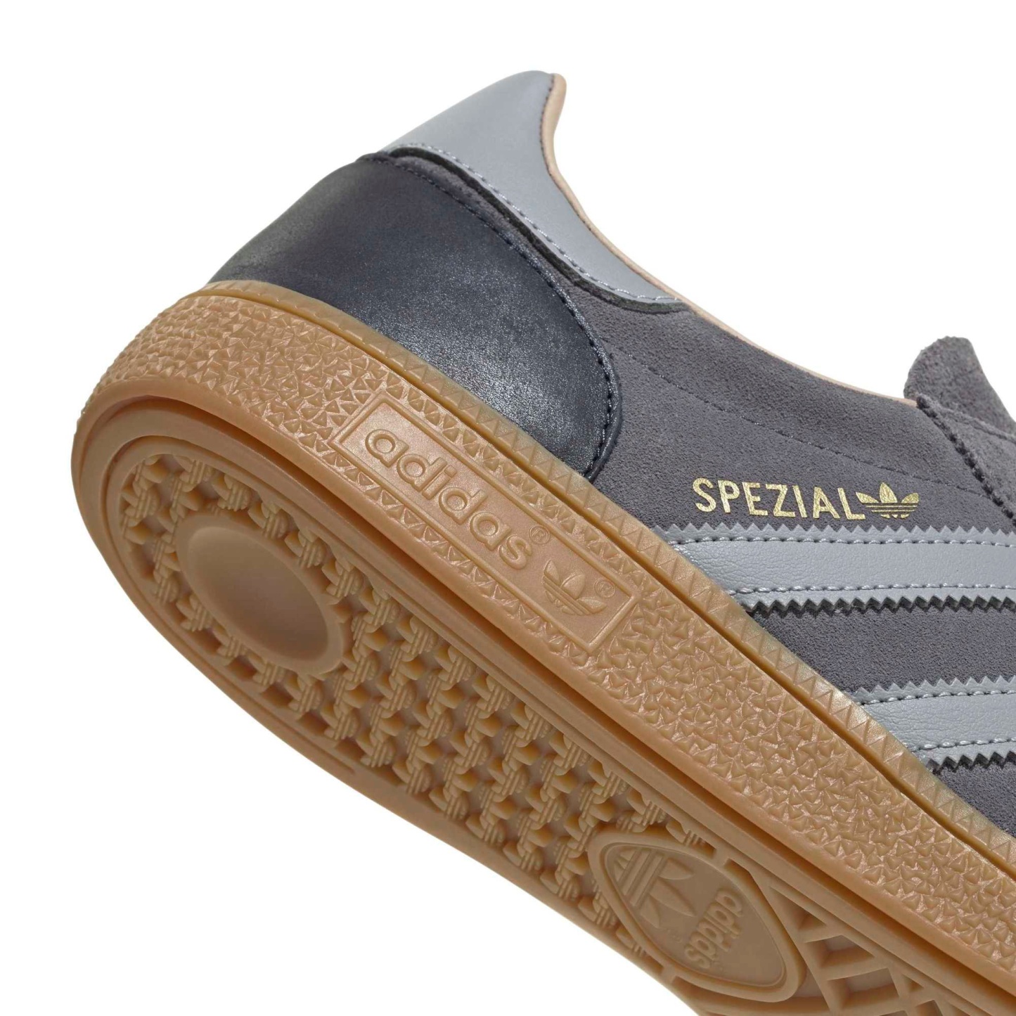 adidas Men's Handball Spezial Shoes - Oiled Onix/Halo Slvr - View 7