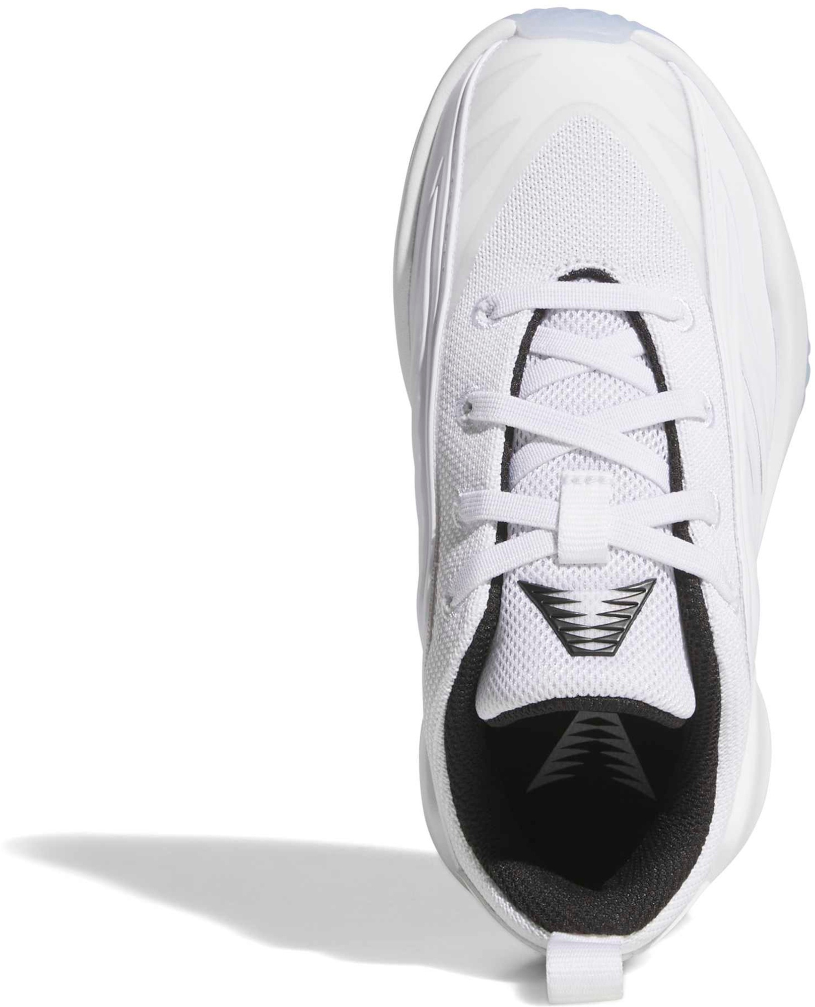 adidas Kids' Preschool Believe That. 1 Basketball Shoes - White/Core Black/White - View 2