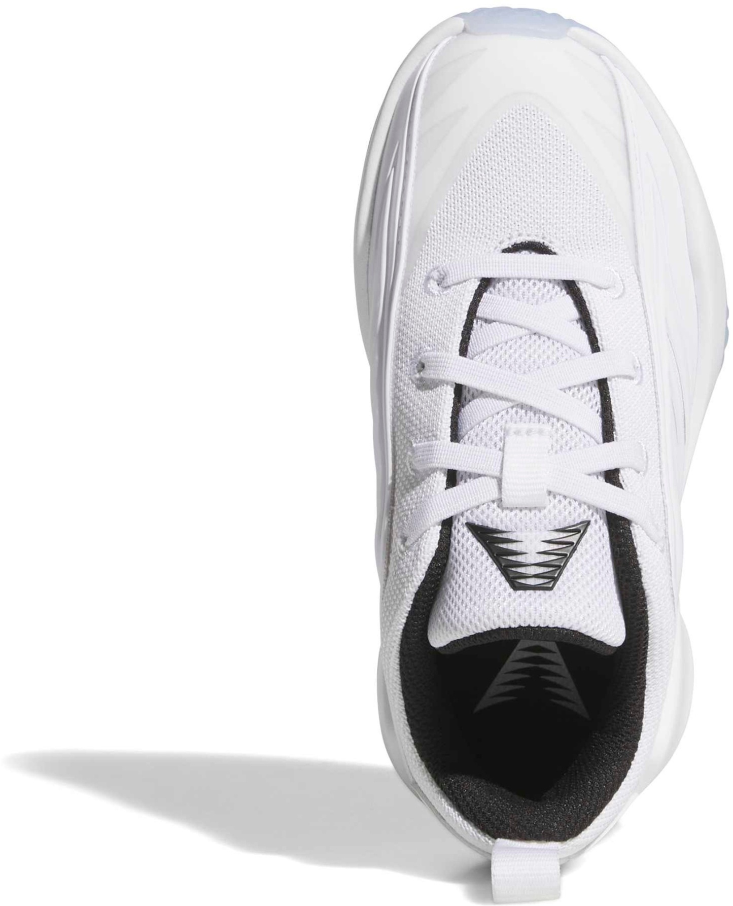 adidas Kids' Preschool Believe That. 1 Basketball Shoes - White/Core Black/White - View 2