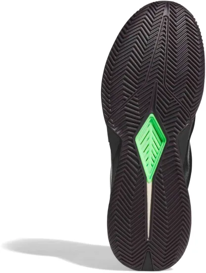 adidas Crazy Energy+ Basketball Shoes - Black/Green/Purple - View 3