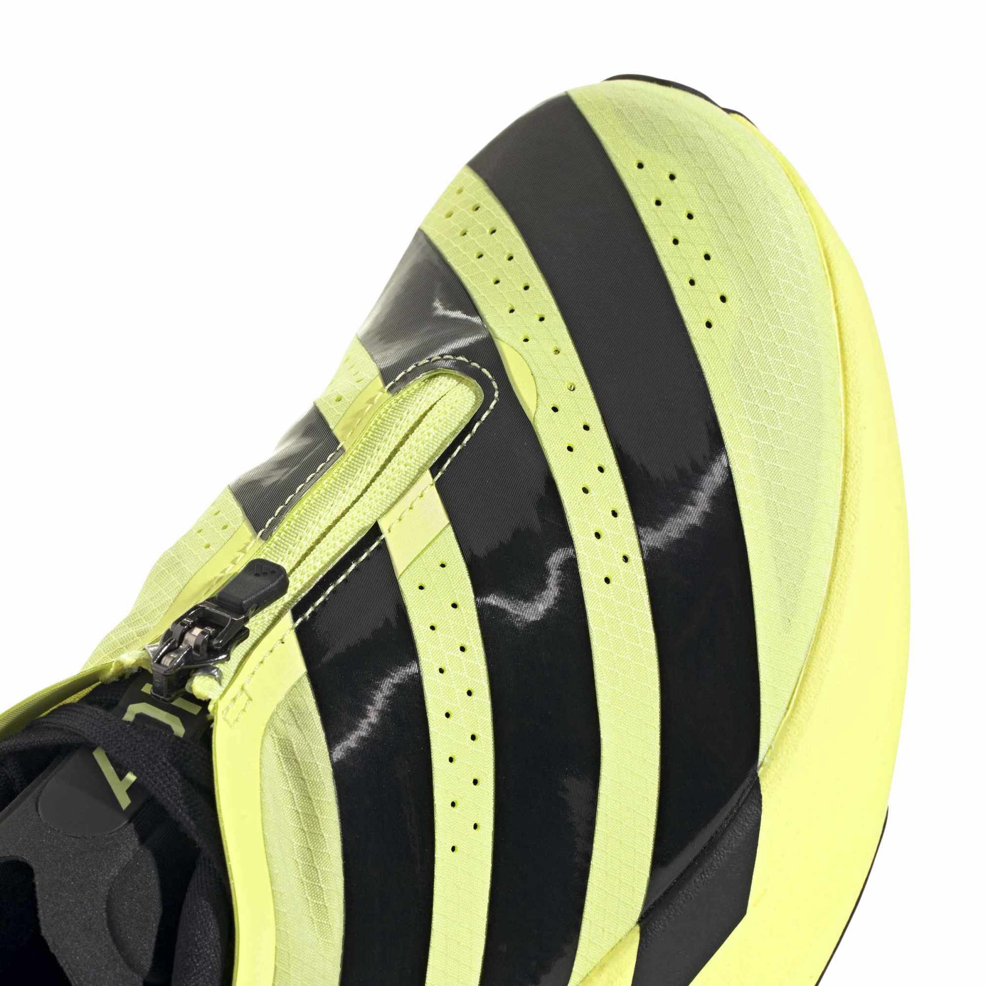 adidas Women's Adizero EVO SL Zip Running Shoes - Lucid Lemon/Black/Silver - View 5