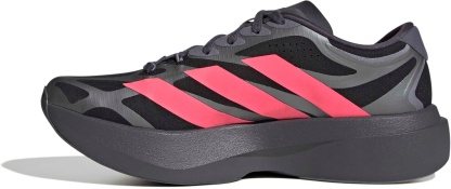adidas Men's Adizero EVO SL Running Shoes - Black/Solar Turbo/Iron Mtllc - View 8