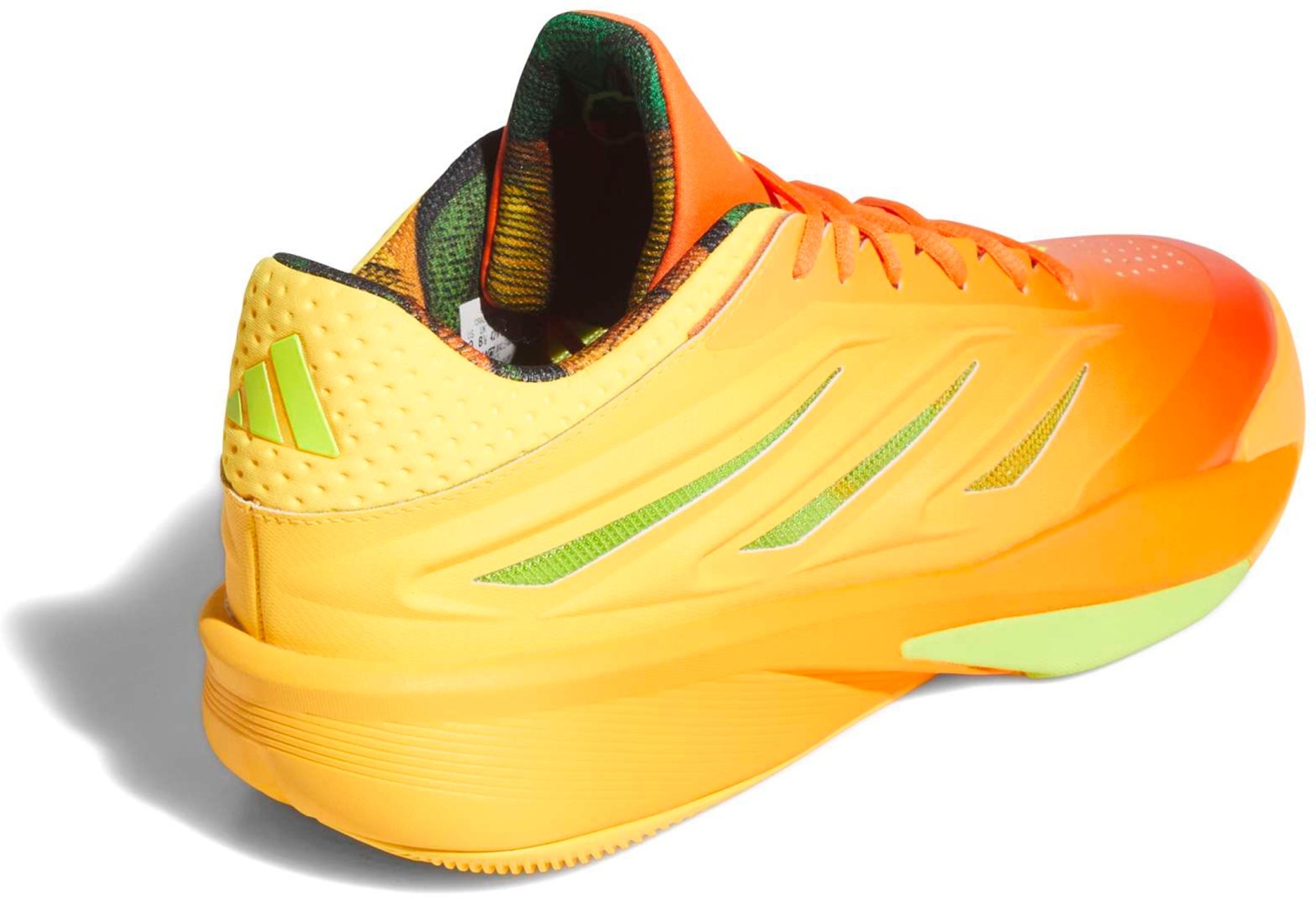 adidas Crazy Energy 'Satou PE' Basketball Shoes - Impact Orange/Semi Solar Slime/Impact Orange - View 6