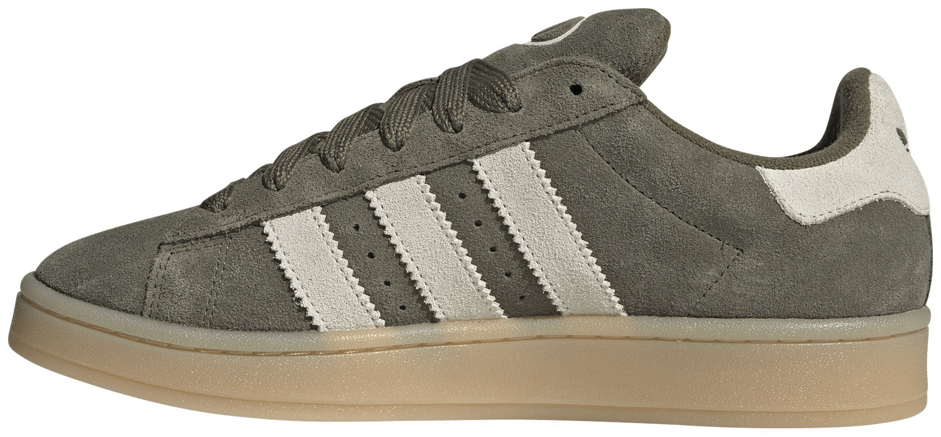 adidas Men's Campus 00s Shoes - Olive/Gum - View 7