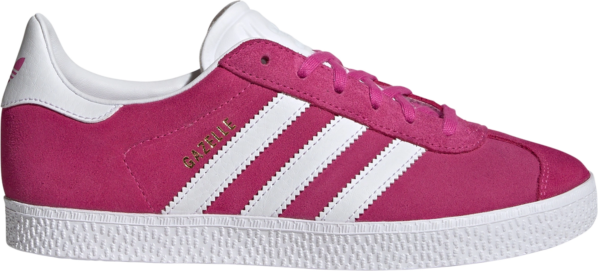 adidas Kids' Grade School Gazelle Shoes - Fuchsia/White - View 1