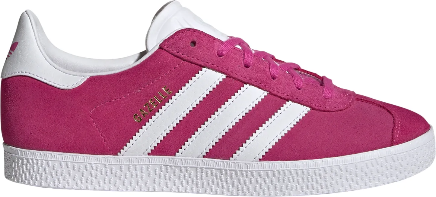 adidas Kids' Grade School Gazelle Shoes - Fuchsia/White - View 1