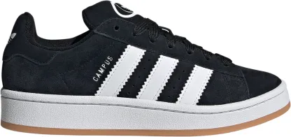 adidas Kids' Grade School Campus 00s Shoes - Black/White/White - View 1