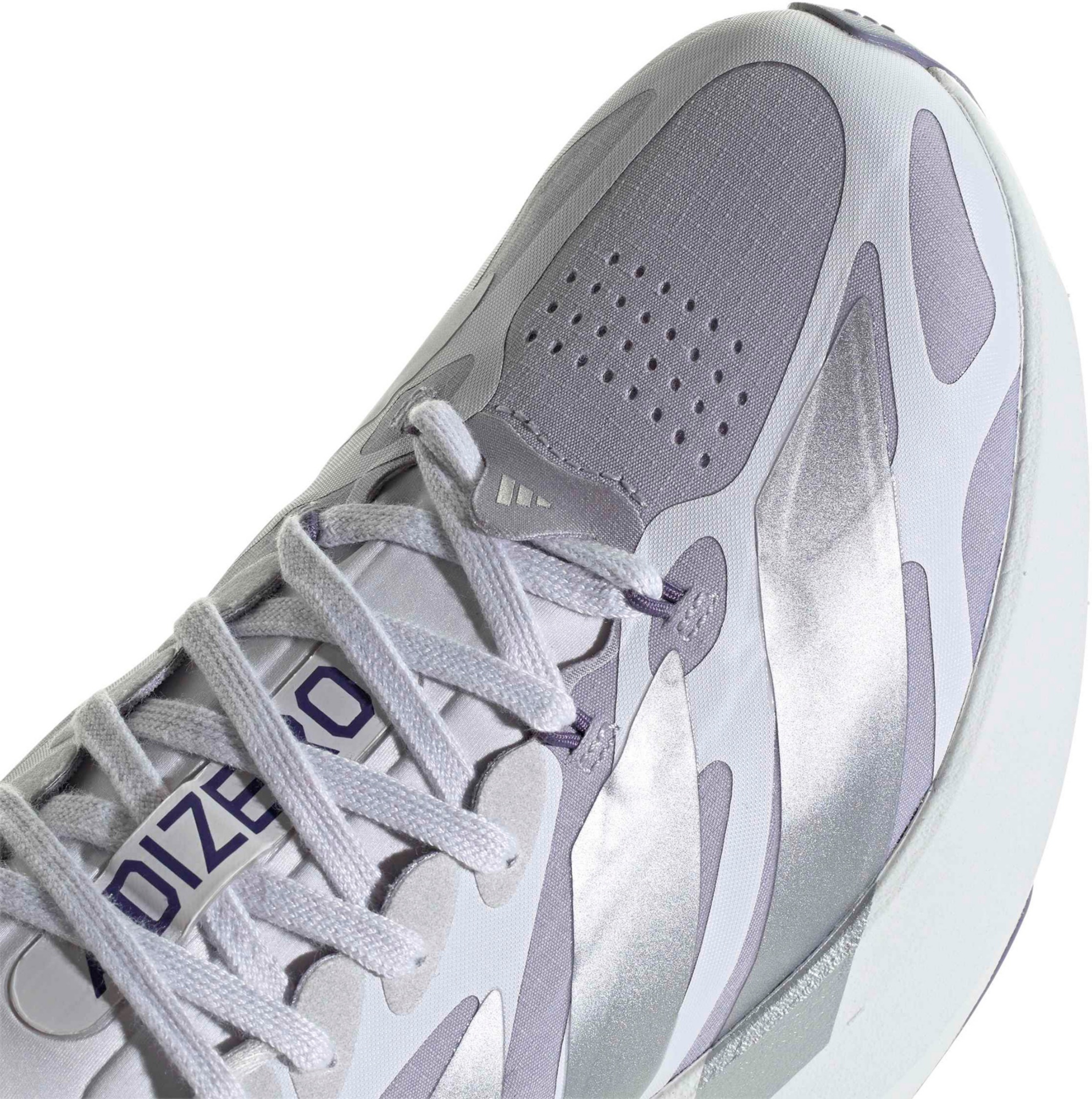 adidas Women's Adizero EVO SL Running Shoes - Gray/Silver/Gray - View 10
