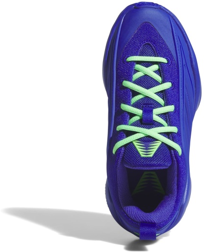 adidas Kids' Grade School Believe That. 1 Basketball Shoes - Lucid Blue/Court Green/Lucid Blue - View 2