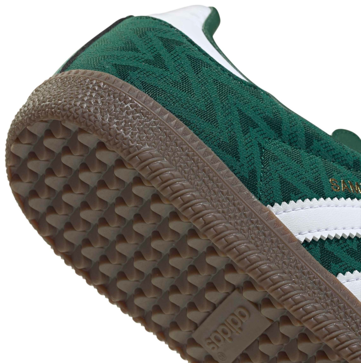 adidas Kids' Grade School Samba OG Shoes - Collegiate Green/White/Gum - View 8