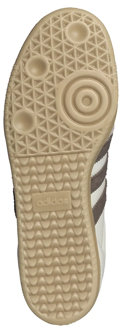 adidas Samba OG Shoes - Cloud White/Earth Strata/Gum 3 - View 3