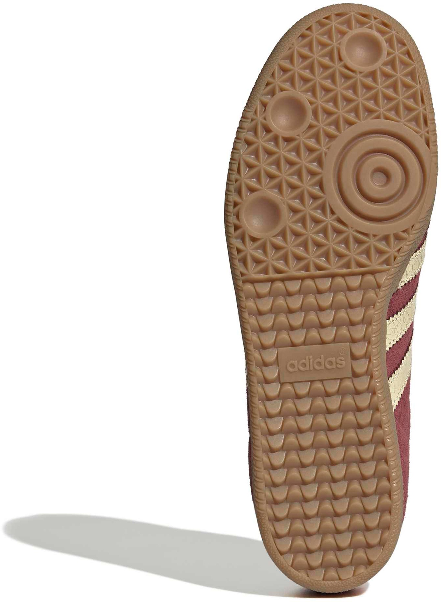 adidas Samba OG Shoes - Vint Red/Vanilla - View 3