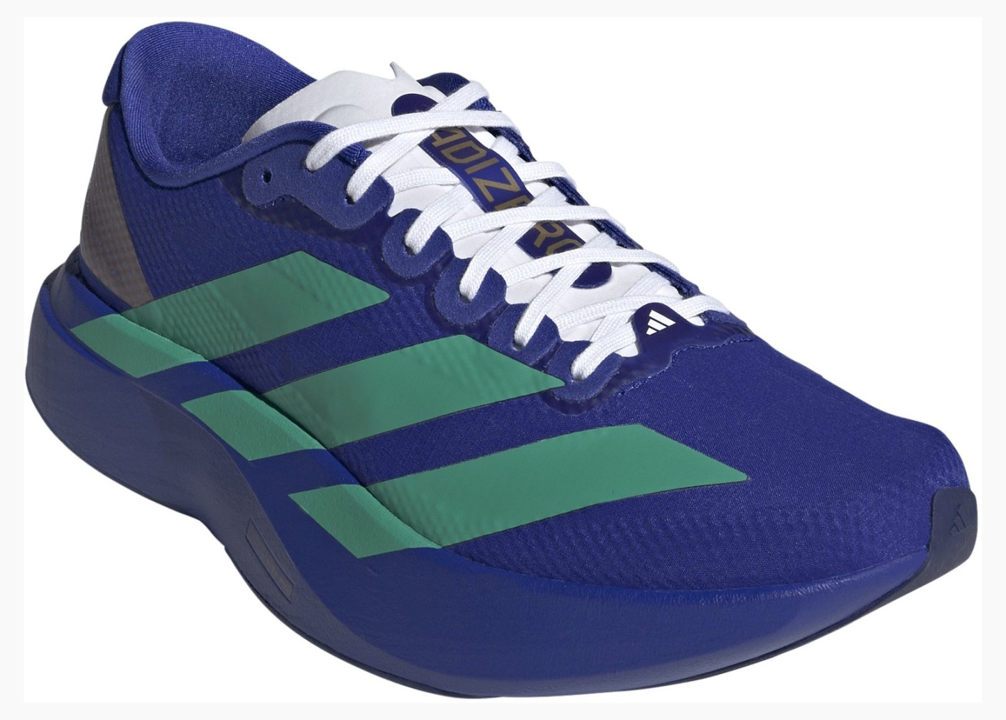 adidas Women's Adizero EVO SL Running Shoes - Lucid Blue/Court Green/Lucid Red - View 5