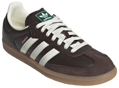 adidas Samba OG Shoes - Brown/White - View 6