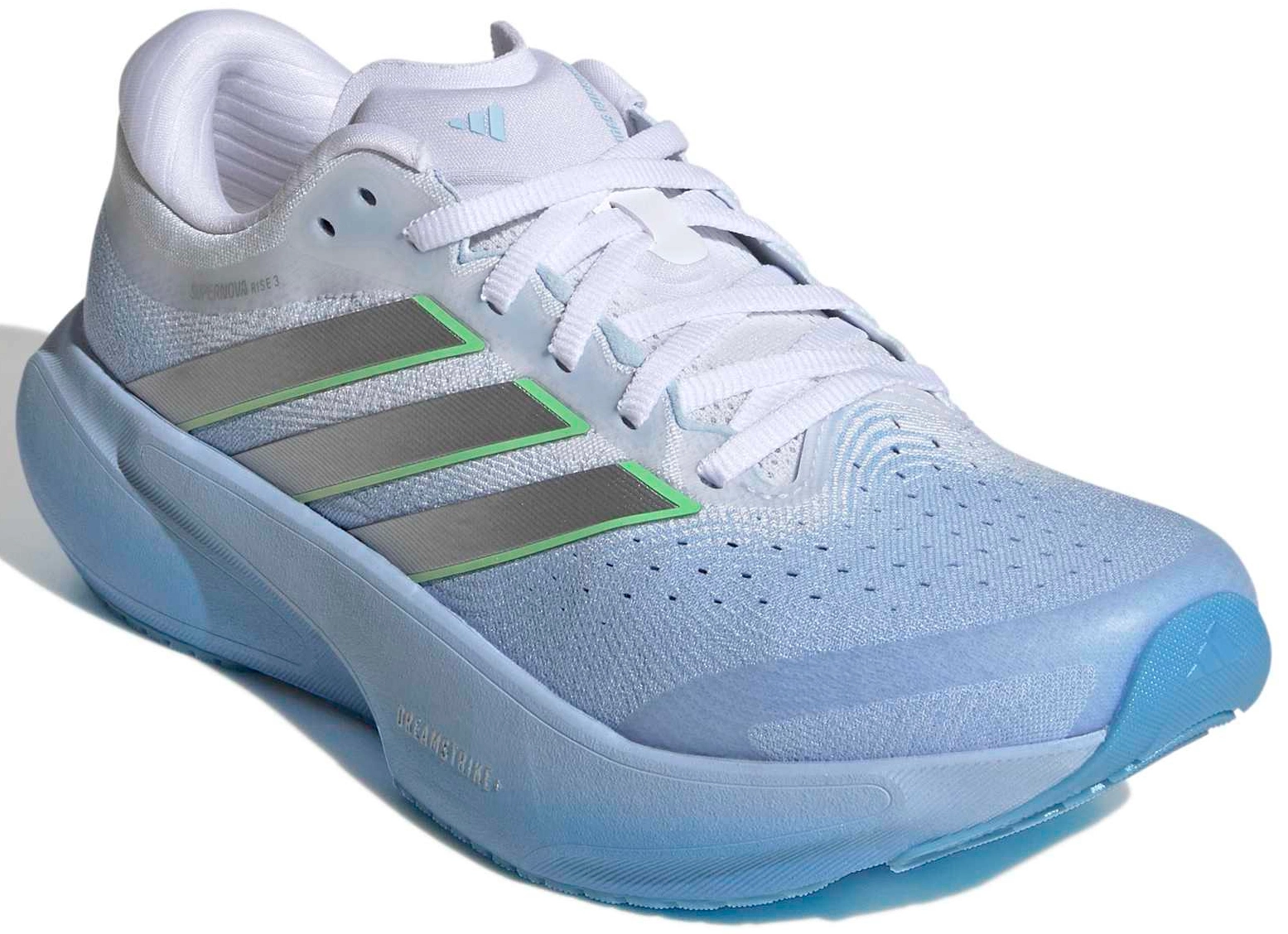 adidas Women's Supernova 3 Running Shoes - Blue/Silver Metallic/White - View 5