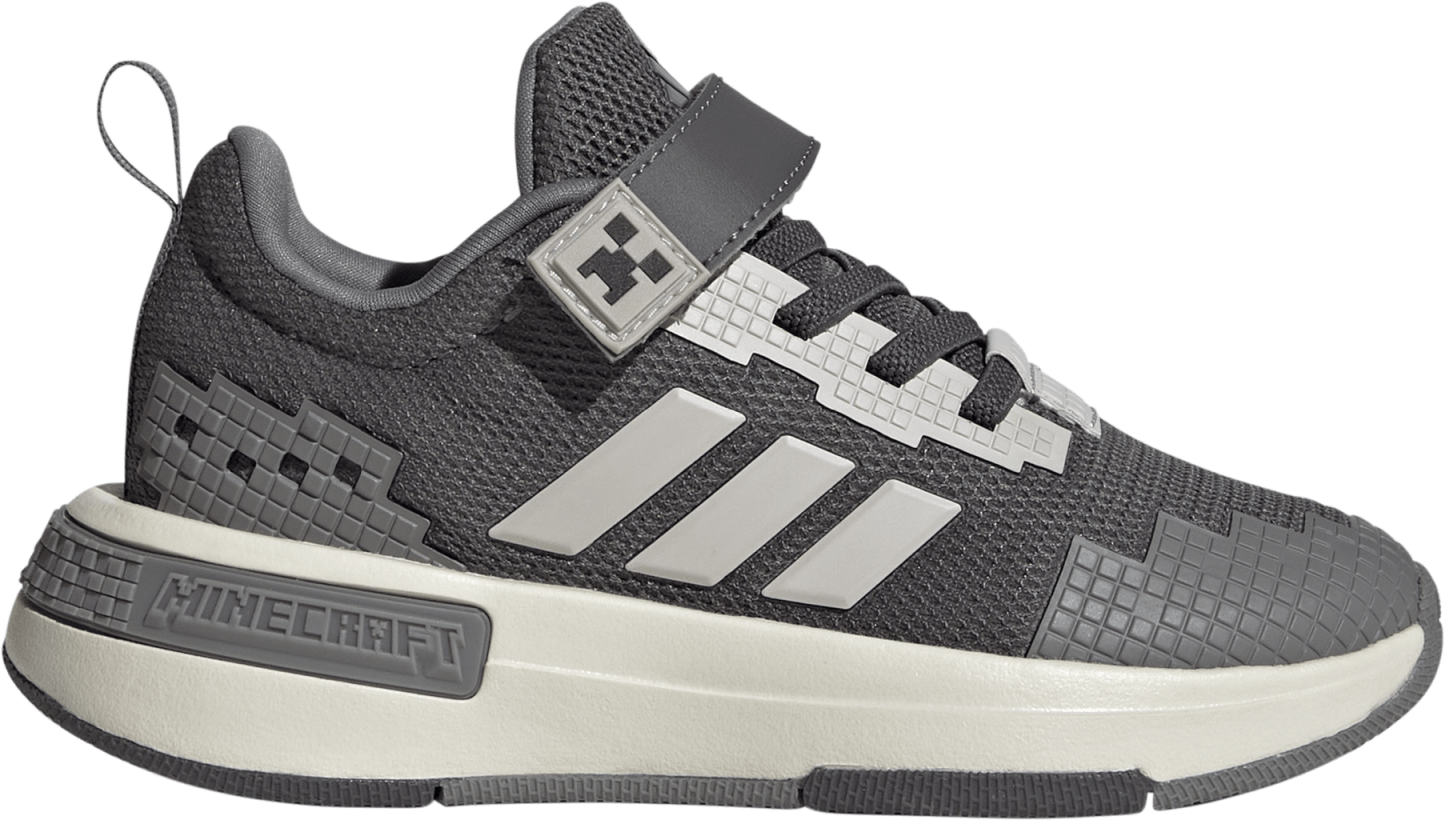 adidas Kids' Preschool Minecraft Pro Shoes - Grey Five/Grey One/Grey Three - View 1