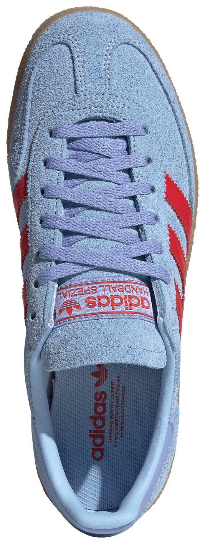 adidas Women's Handball Spezial Shoes - Blue/Red - View 2