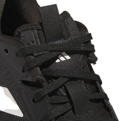 adidas Men's Adizero Ubersonic 5 Tennis Shoes - Black/Zero Metallic/Silver Metallic - View 7