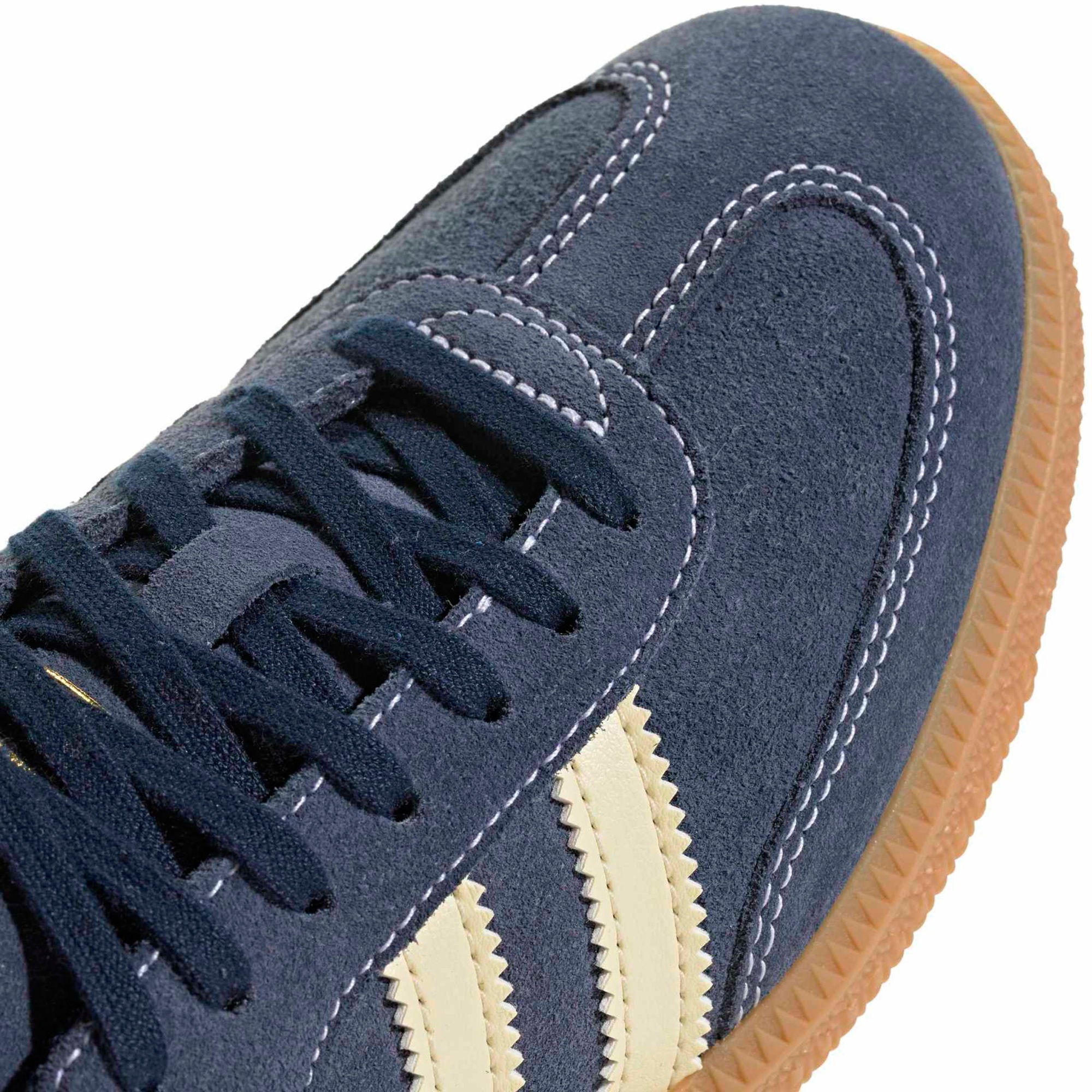 adidas Kids' Grade School Samba OG Shoes - Night Indigo/Warm Vanilla/Gum 2 - View 7
