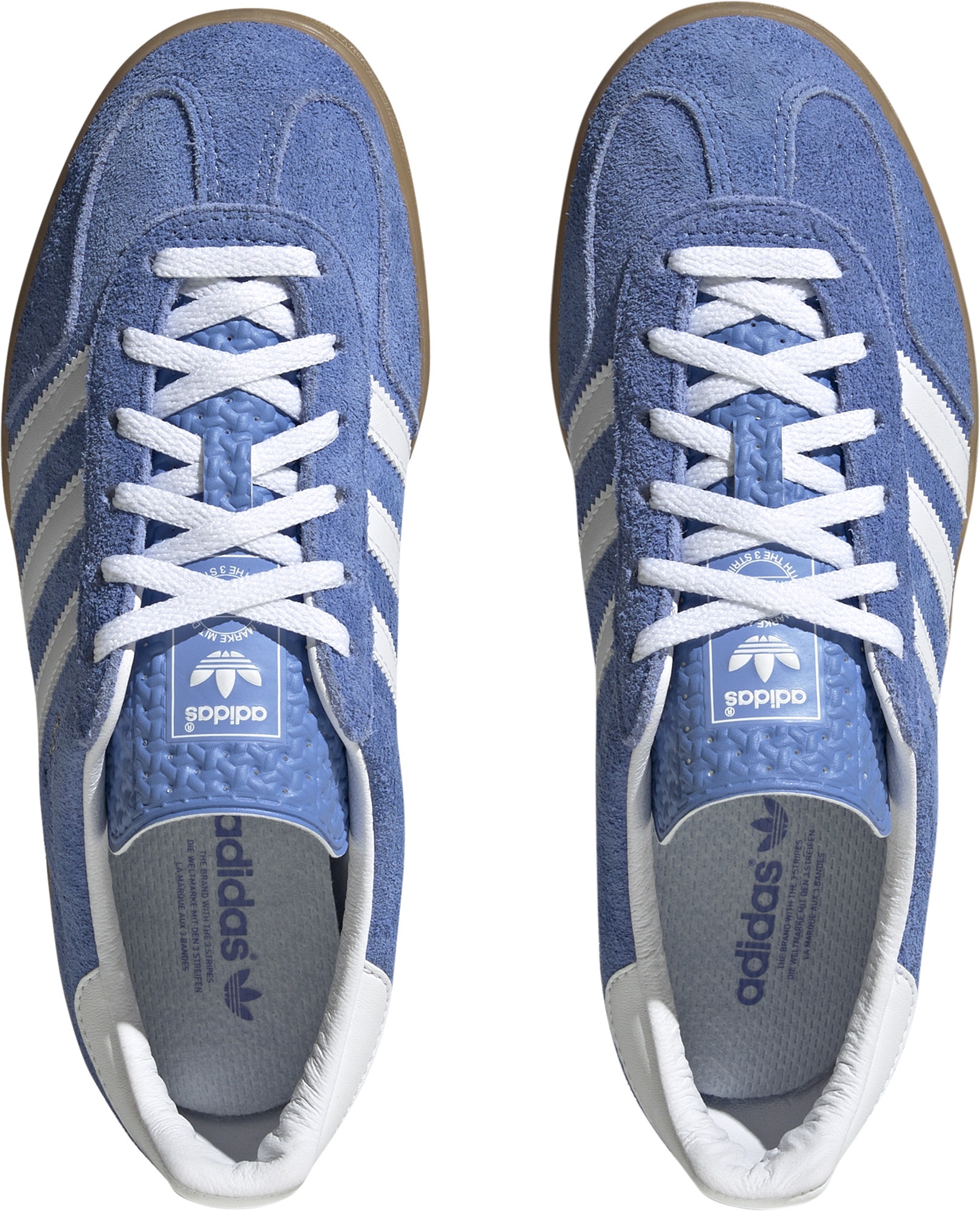 adidas Women's Gazelle Indoor Shoes - Blue Fusion - View 5