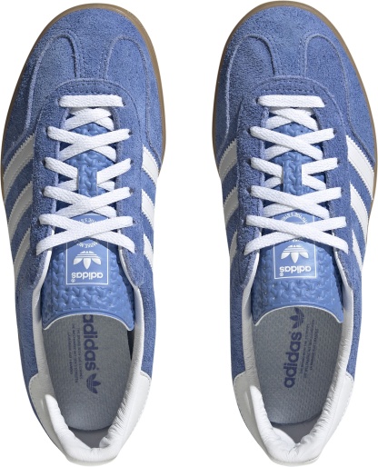 adidas Women's Gazelle Indoor Shoes - Blue Fusion - View 5