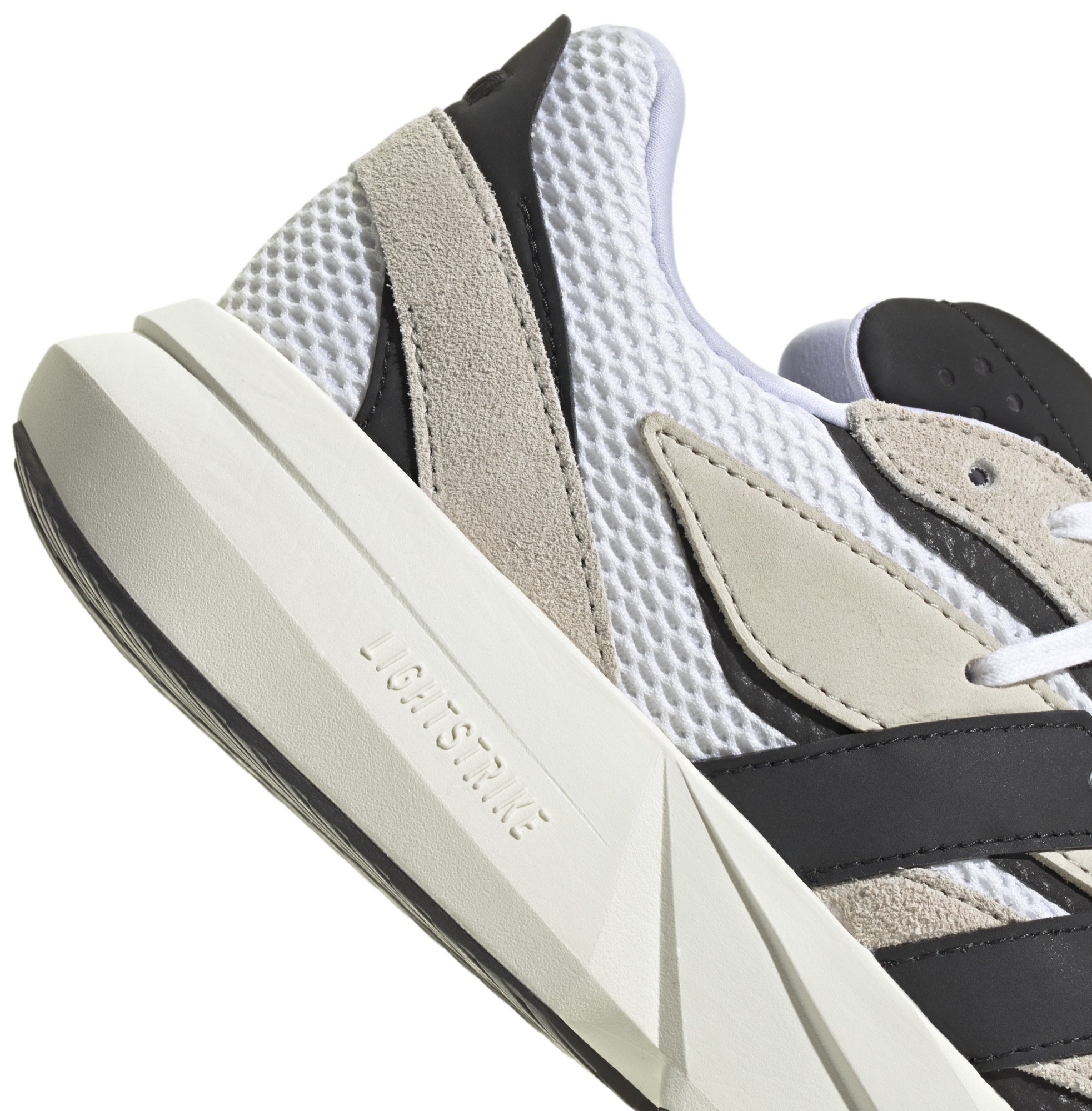 adidas Men's Lightblaze Shoes - Alumina/Black - View 13