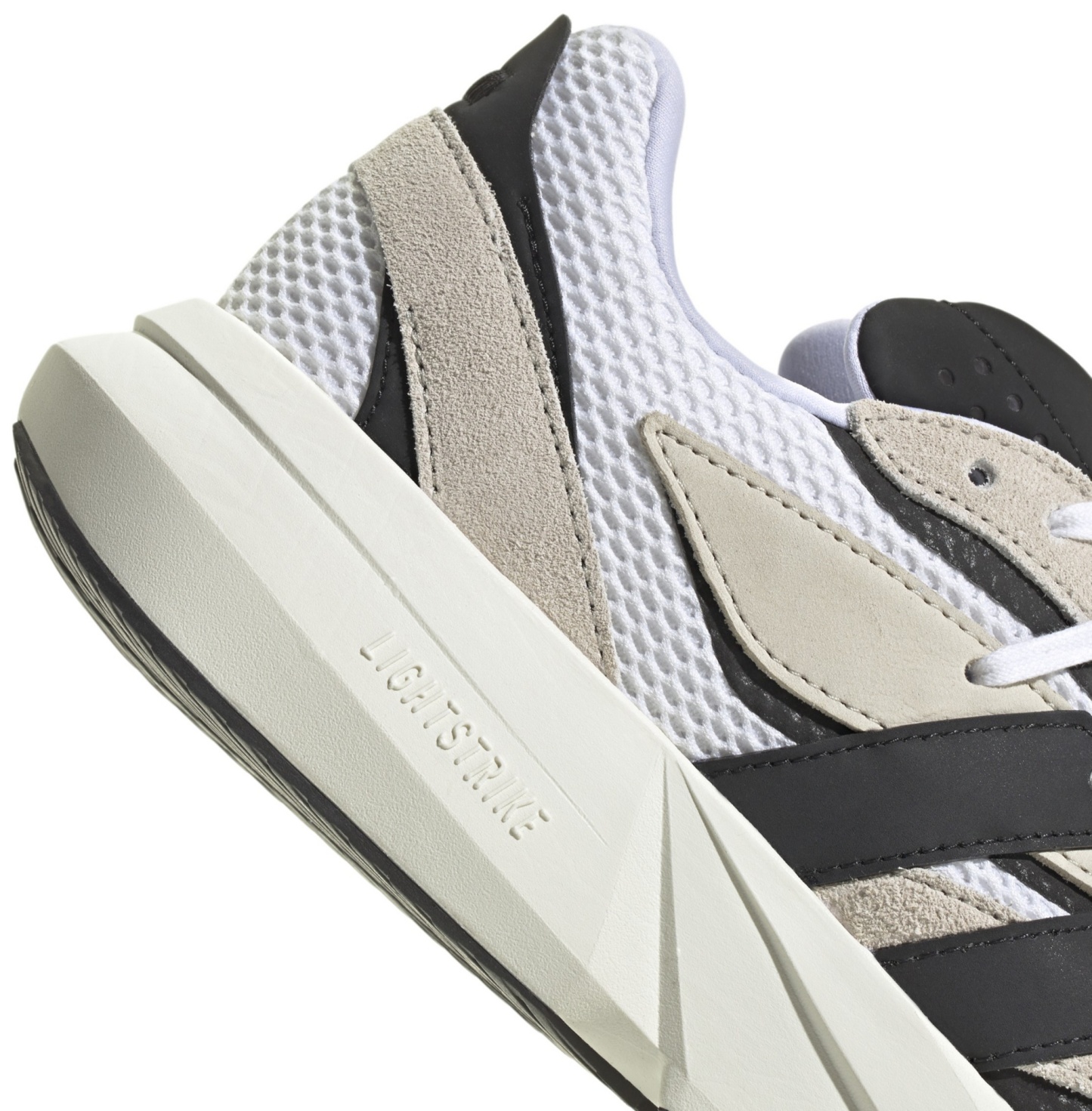 adidas Men's Lightblaze Shoes - Alumina/Black - View 13